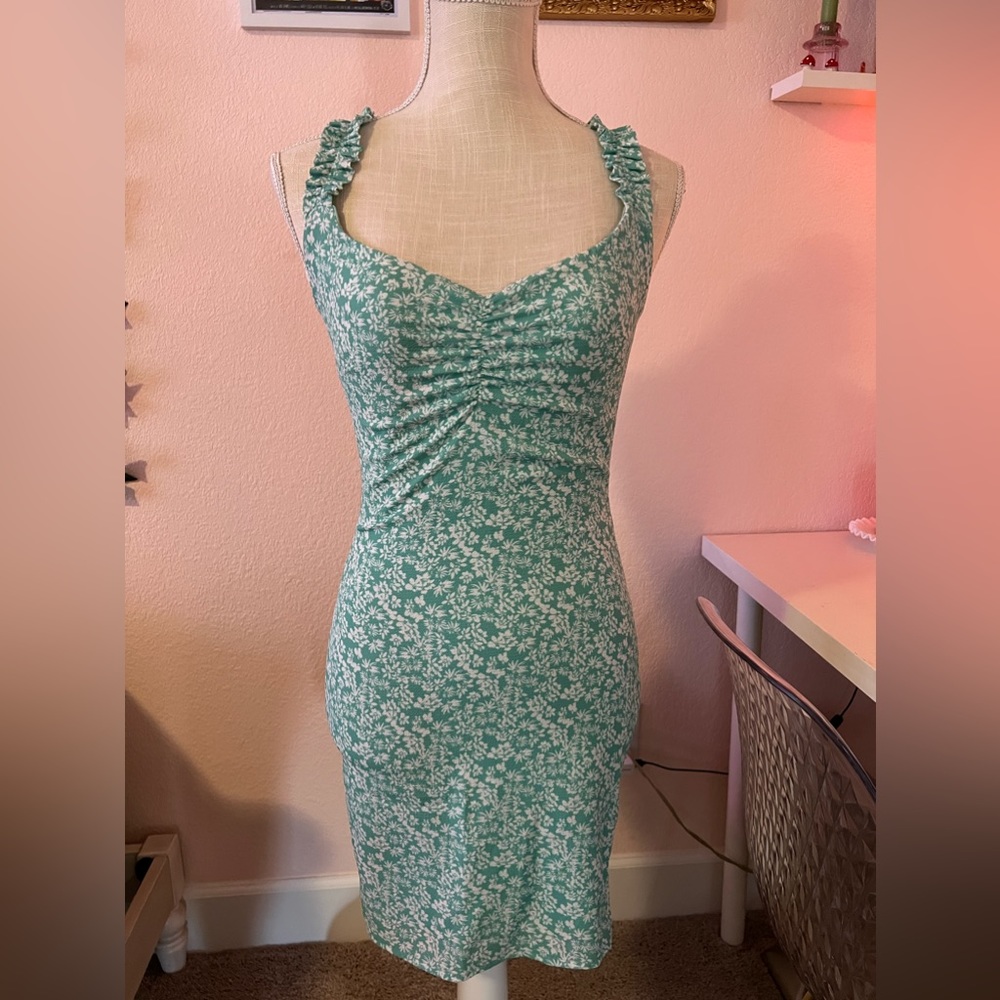 Green dress